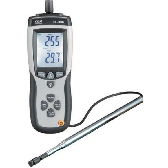 CEM DT-8880 Термоанемометр для измерения скорости ветра и температуры