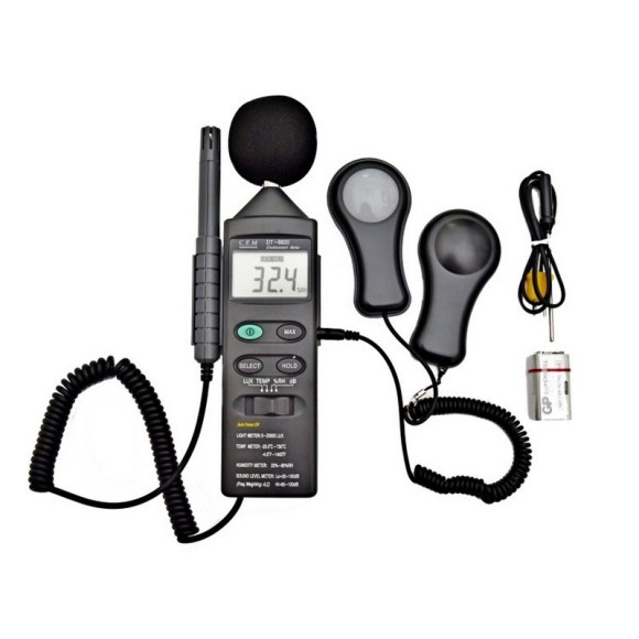 DT-8820 Измеритель параметров окружающей среды 4в1