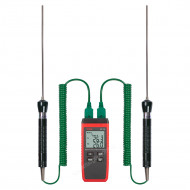 Термометр RGK CT-12 с 2 погружными зондами температуры TR-10W