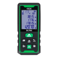 Лазерный дальномер RGK DL70G - зеленый луч