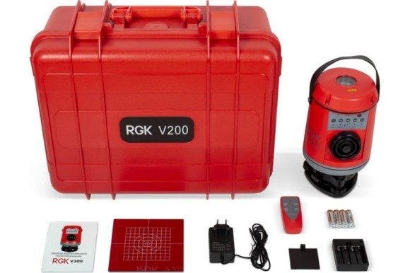 Прибор вертикального проектирования RGK V200