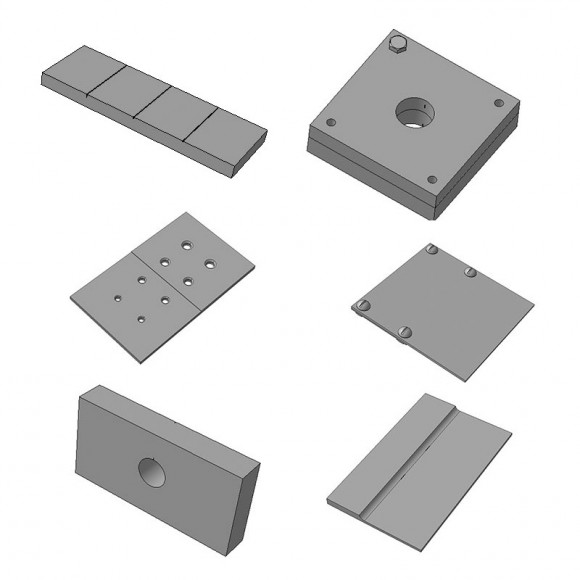 Контрольные образцы для авиационной техники фирм Boeing и Airbus