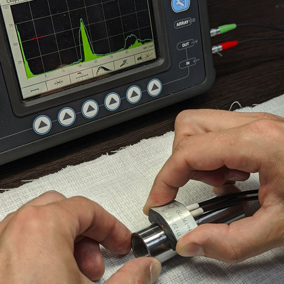 Раздельно-совмещённые преобразователи "хордового" типа Раздельно-совмещённые преобразователи "хордового" типа