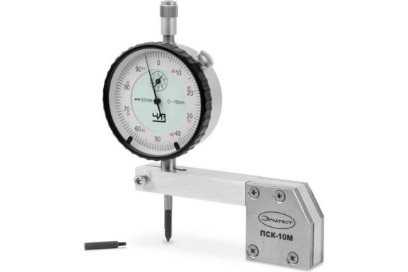 Приспособление для измерения глубины подрезов и смещения кромок ЭЛИТЕСТ ПСК-10 Приспособление для измерения глубины подрезов и смещения кромок ЭЛИТЕСТ ПСК-10
