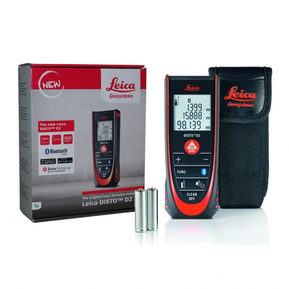 Лазерный дальномер Leica DISTO D2 NEW Лазерный дальномер Leica DISTO D2 NEW