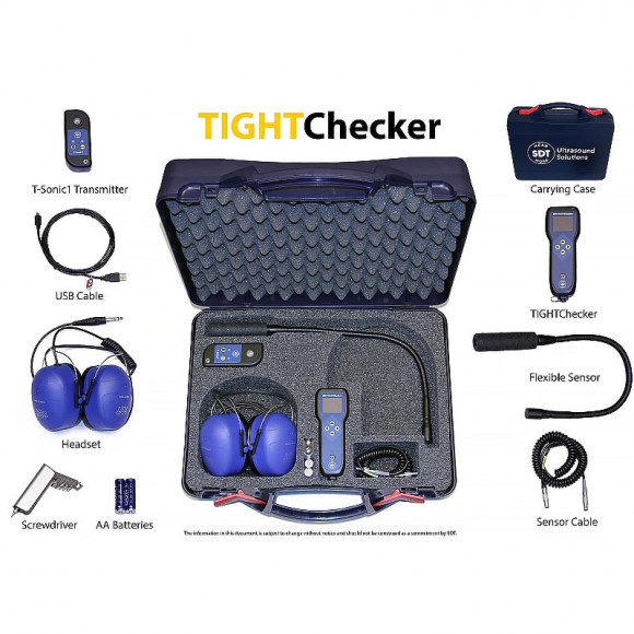 TIGHTChecker | SDT Портативный ультразвуковой прибор для проверки герметичности замкнутых объектов 
