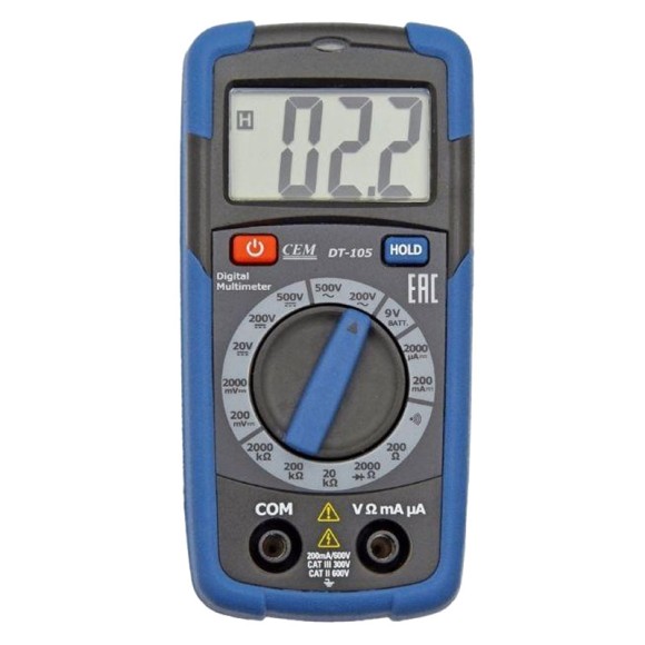 DT-105 Мультиметр цифровой