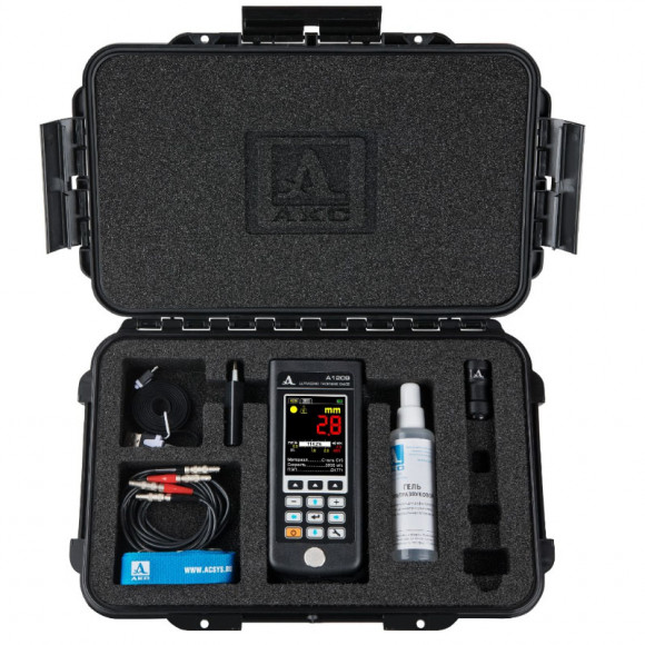 Толщиномер ультразвуковой а1209 