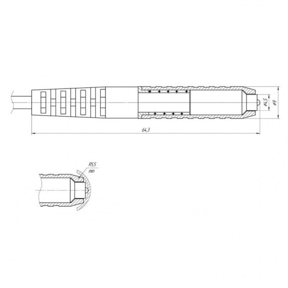 Магнитоиндукционный преобразователь ИД1 (0-0,3 мм)