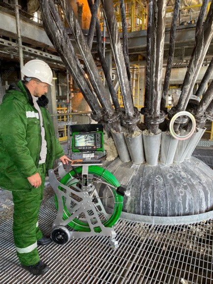 Система телеинспекции труб повышенного разрешения с управляемой камерой и дистанционной фокусировкой jProbe NX