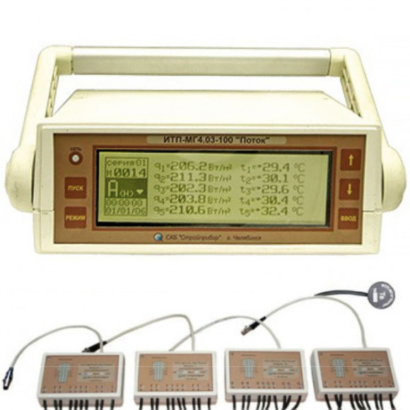 Измеритель плотности тепловых потоков и температуры ИТП-МГ4.03/Х(II) «Поток»