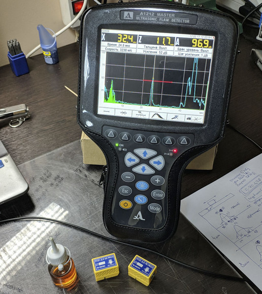 Ультразвуковой дефектоскоп А1212 MASTER