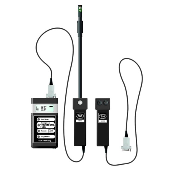 Анемометр + Термогигрометр + Люксметр + Яркомер + УФ-радиометр “ТКА-ПКМ”(65) 