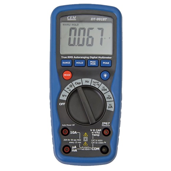 CEM DT-9918T Мультиметр цифровой CEM DT-9918T Мультиметр цифровой
