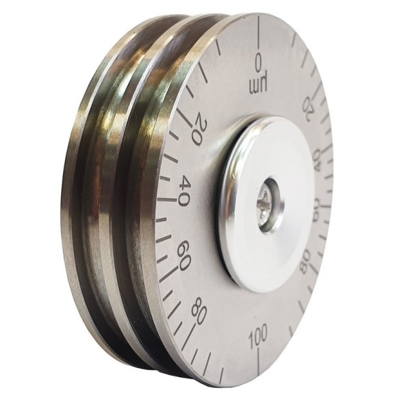 Толщиномер мокрого слоя: диск-колесо