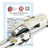 Поверка шаблонов путеизмерительных