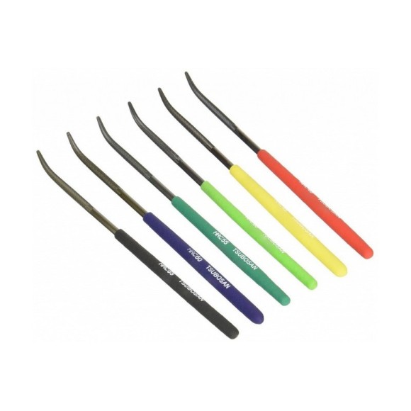 Tsubosan твердомеры царапающие - тарированные напильники (комплект из 6 шт)