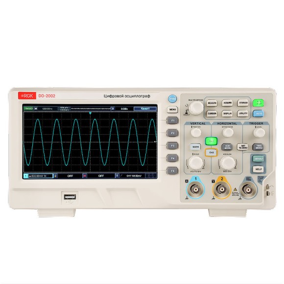 Цифровой осциллограф RGK DO-2002