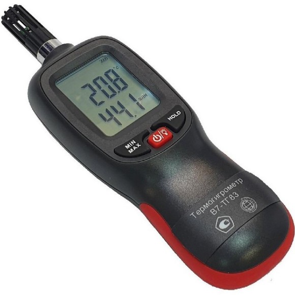 Термогигрометр со встроенным зондом В7-ТГ83 Термогигрометр со встроенным зондом В7-ТГ83