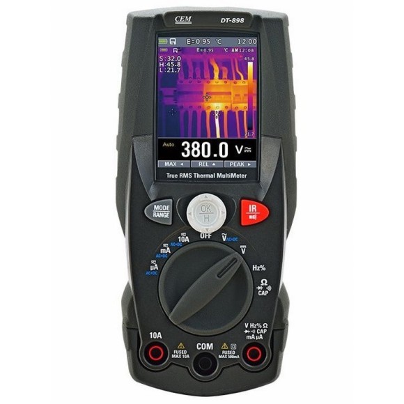 CEM DT-898 Мультиметр TRMS с встроенным тепловизором