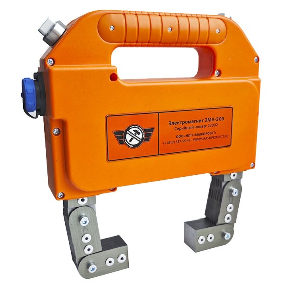 Электромагнит для магнитопорошковой дефектоскопии ЭМА-200 (переменный и постоянный ток) Электромагнит для магнитопорошковой дефектоскопии ЭМА-200 (переменный и постоянный ток)