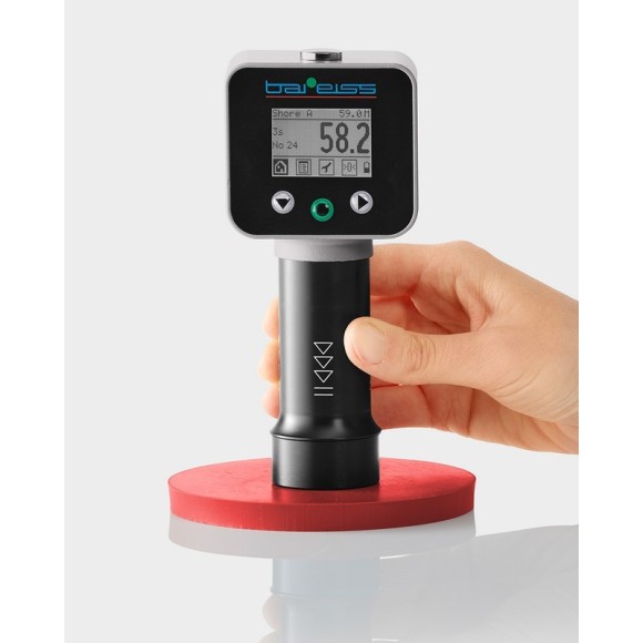 Bareiss BS 61 II механический штатив с твердомером (дюрометром) цифровым HPE III Шор А