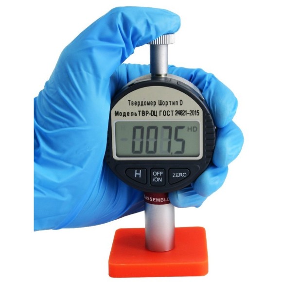ТВР-DЦ твердомер (дюрометр) Шора тип D с цифровым индикатором