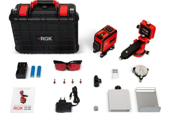 Лазерный нивелир RGK PR-38R